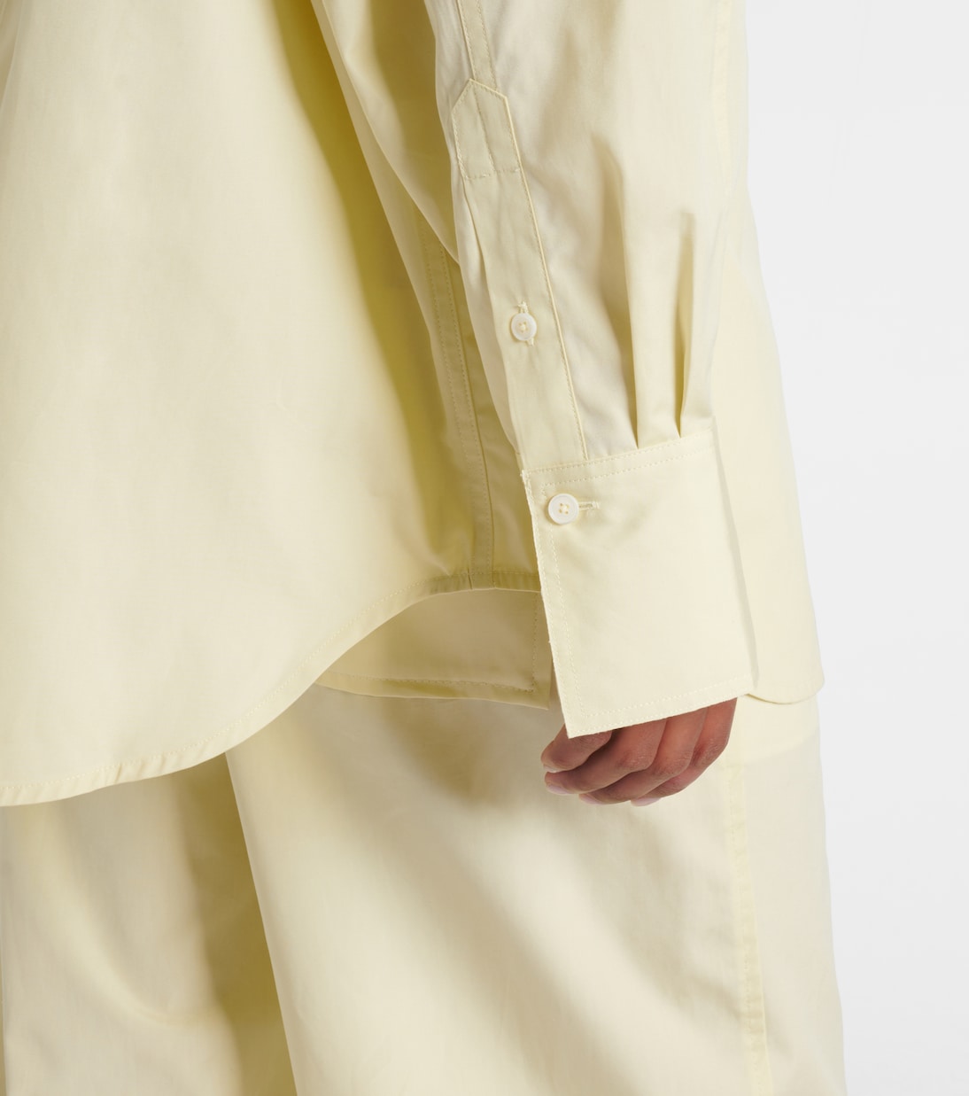 Cotton poplin shirt | Toteme