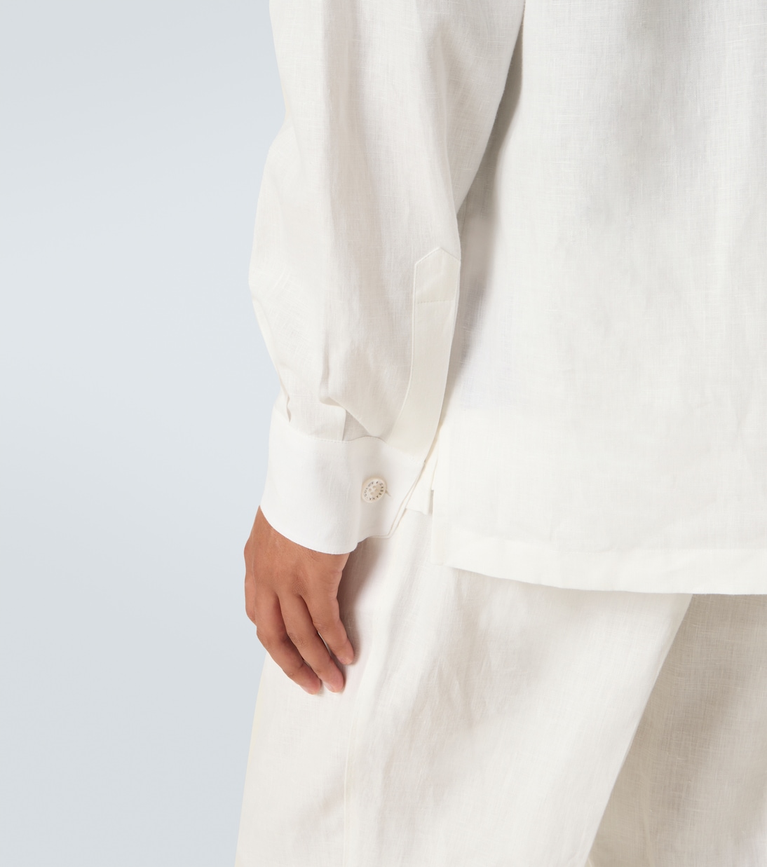 Camicia in canvas di lino | Dolce&Gabbana