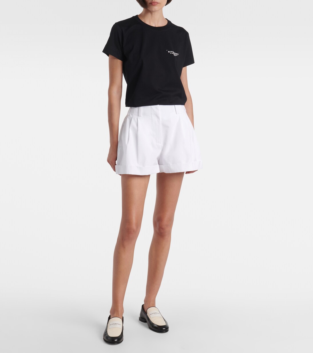 T-shirt Givenchy Stamp en coton à logo | Givenchy