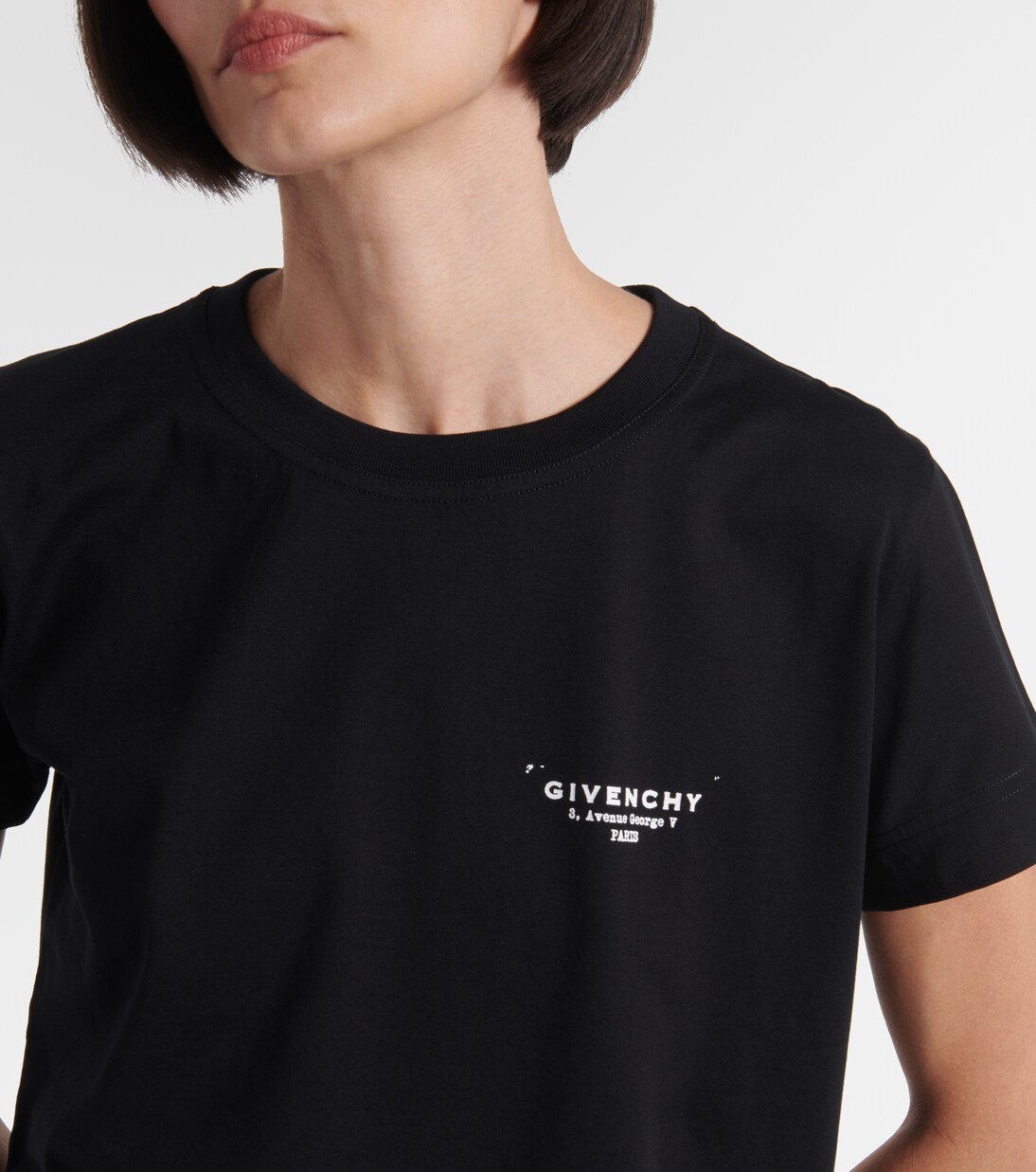 T-shirt Givenchy Stamp en coton à logo | Givenchy