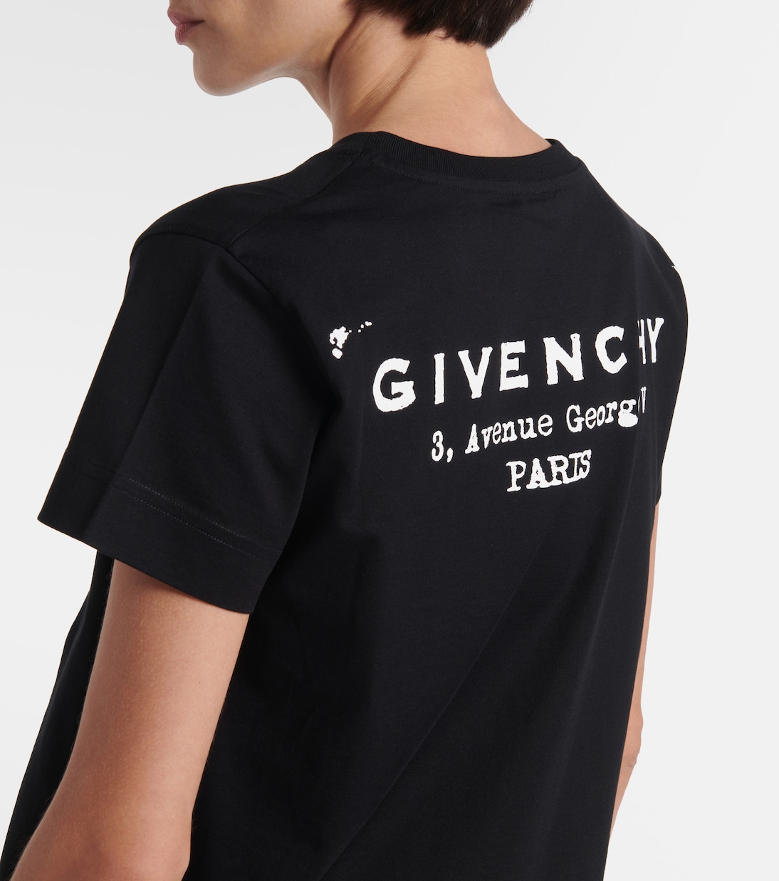 T-shirt Givenchy Stamp en coton à logo | Givenchy