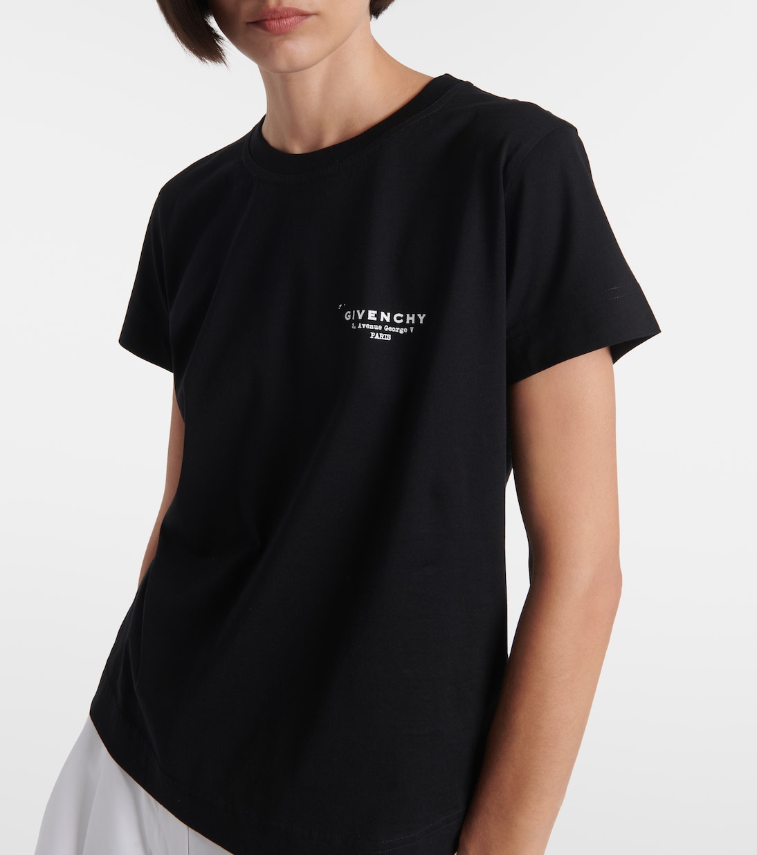 T-shirt Givenchy Stamp en coton à logo | Givenchy