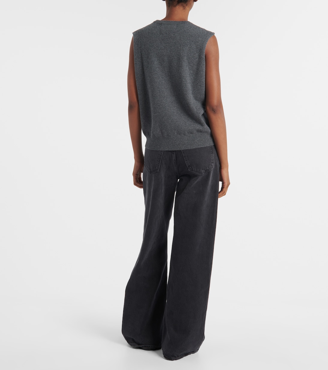 Pull sans manches Be Now en cachemire mélangé | Extreme Cashmere