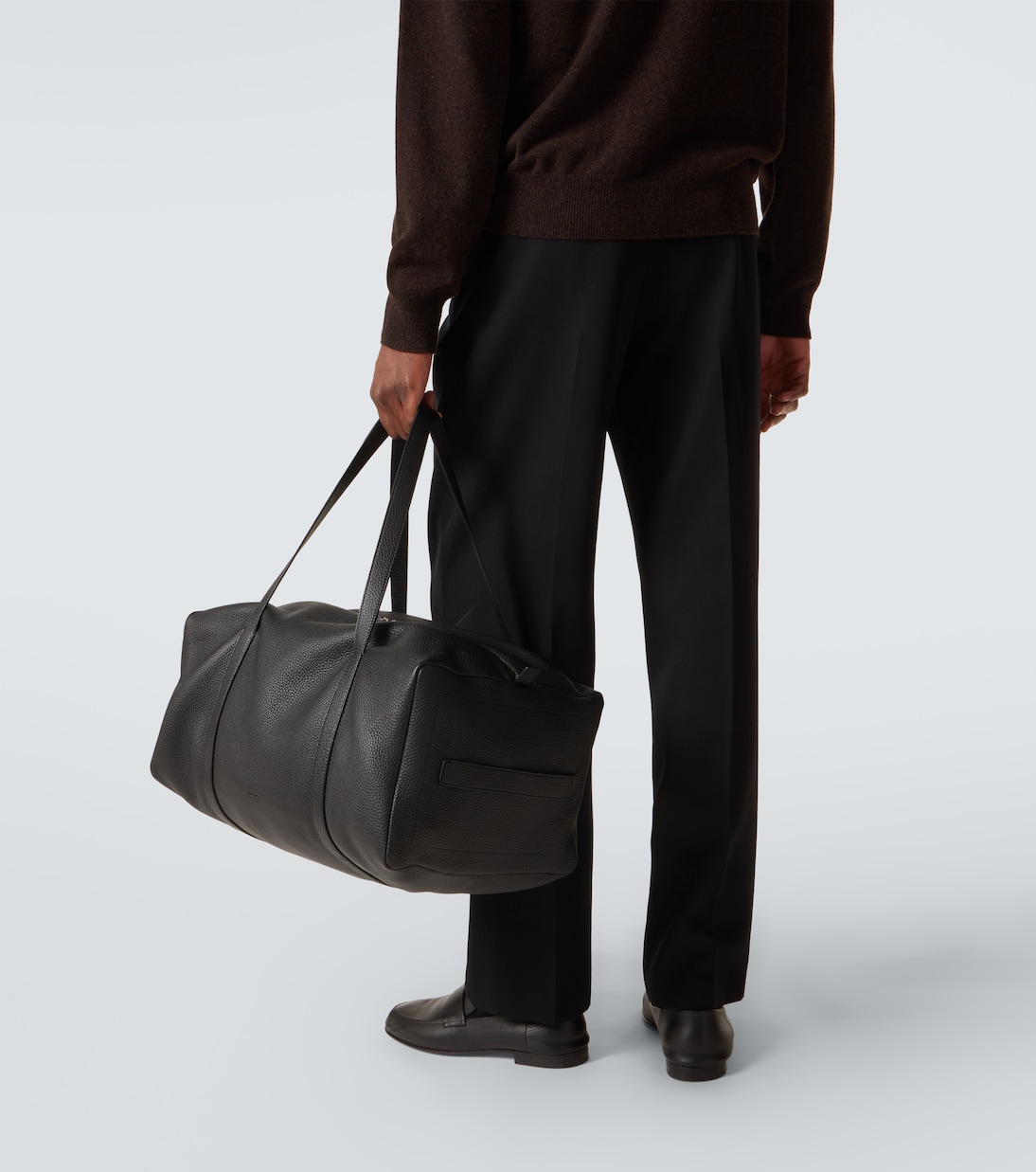 Gio leather duffel bag | The Row