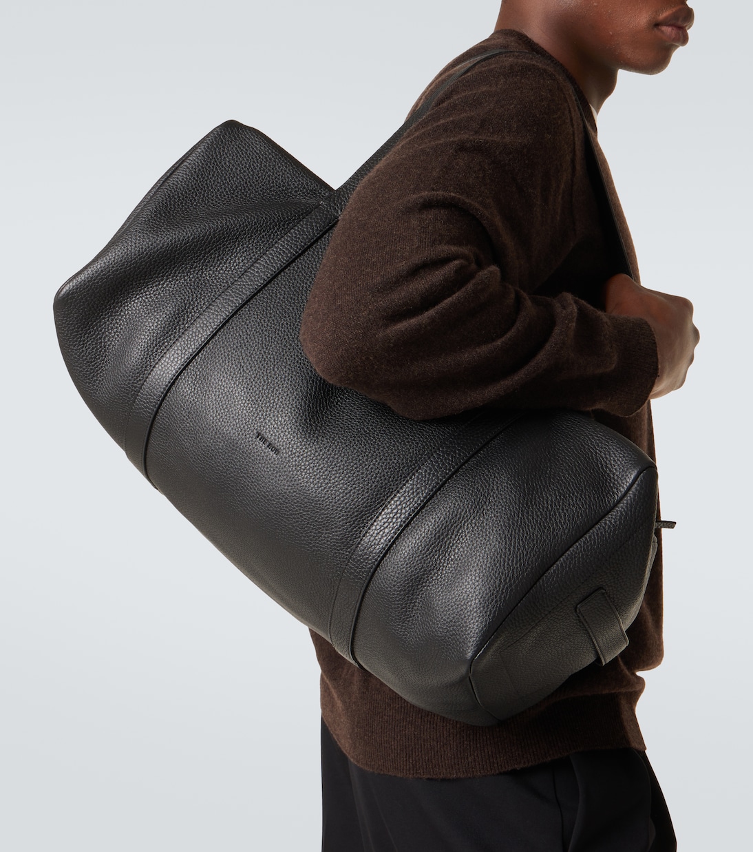 Gio leather duffel bag | The Row