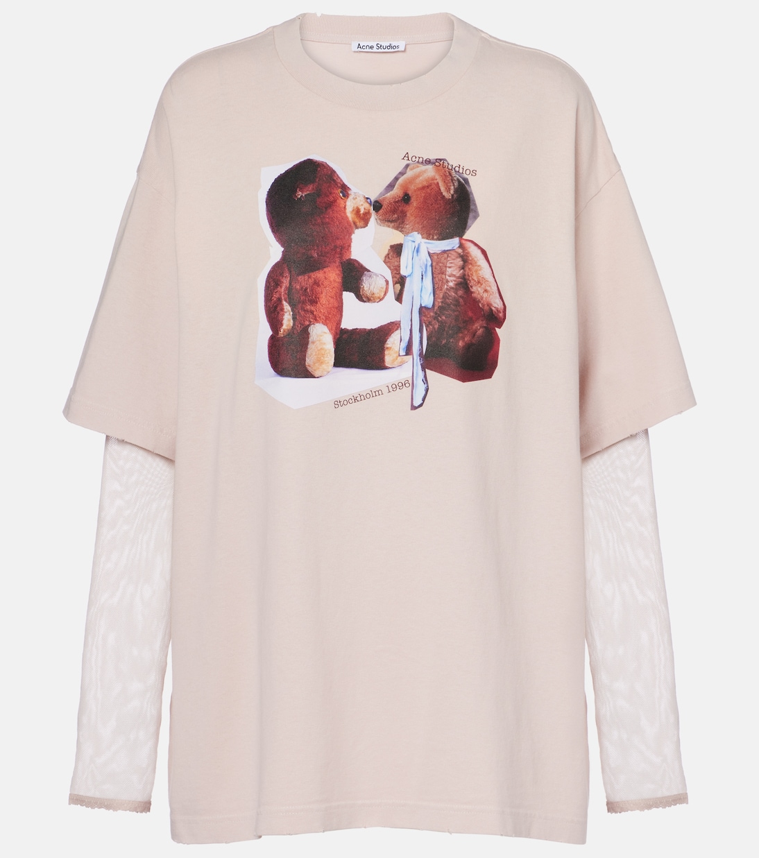 Camiseta de algodón estampada | Acne Studios