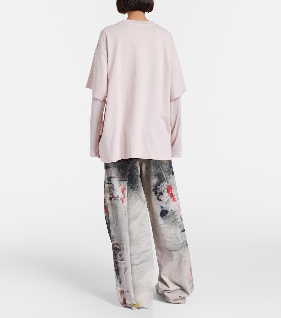 Camiseta de algodón estampada | Acne Studios