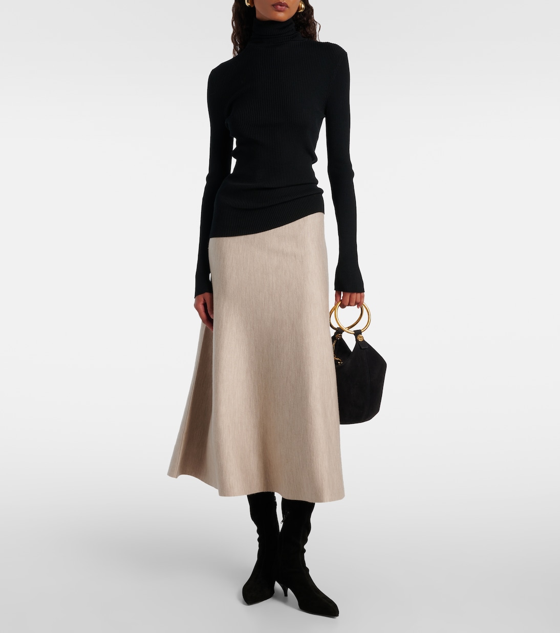 Oscar 60 suede knee-high boots | A.Emery