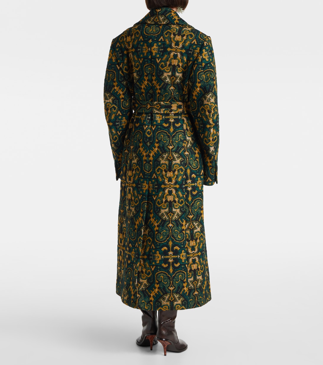 Rafaella printed coat  | Dries Van Noten