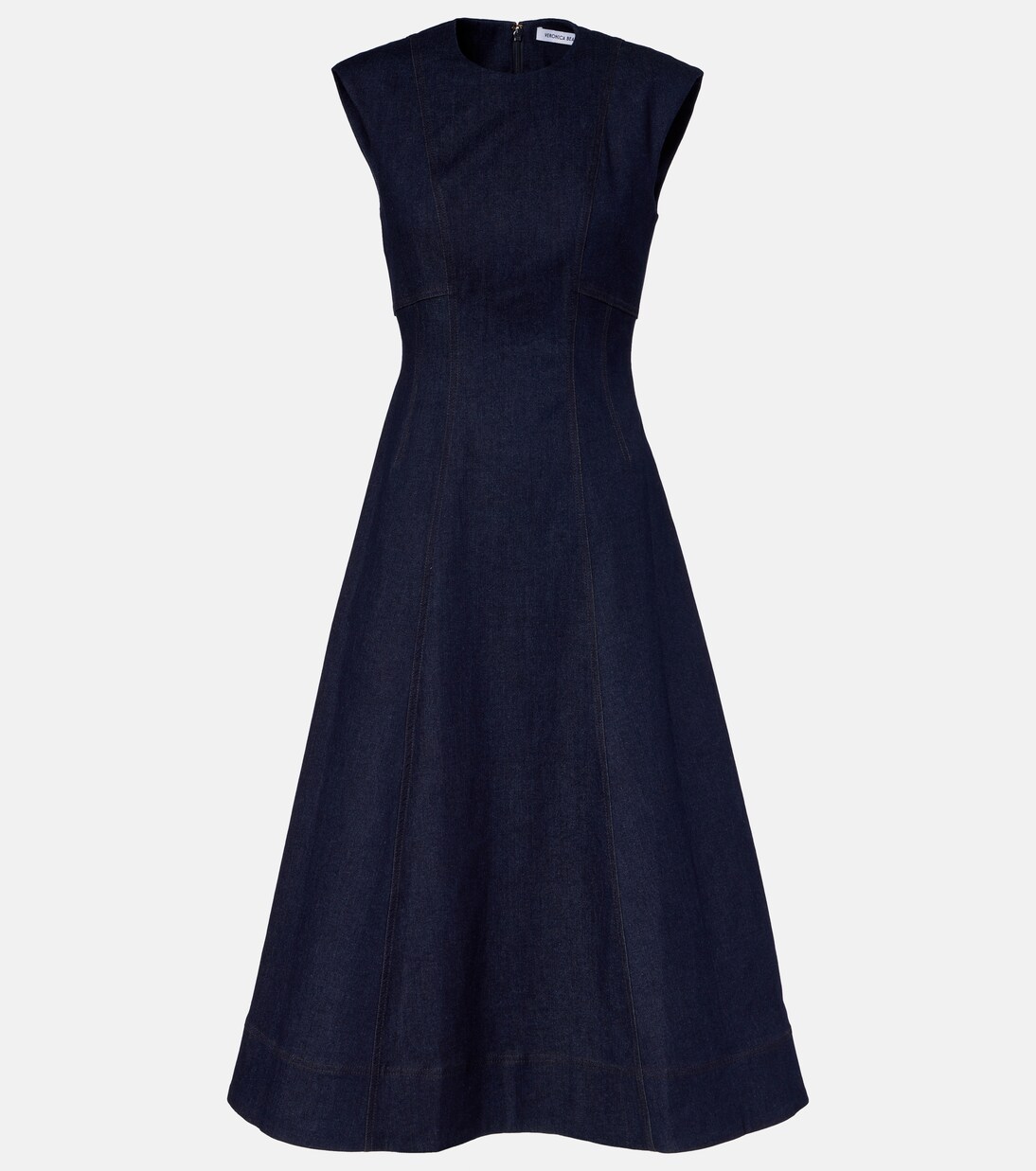 Robe midi Dulce en jean | Veronica Beard
