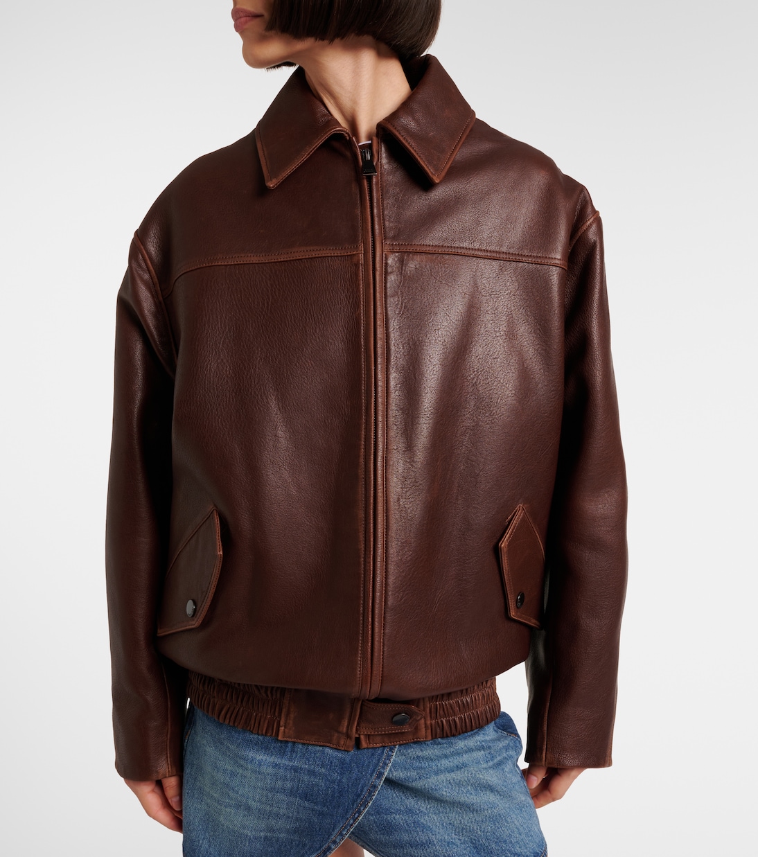 Jacke Huntington aus Leder | Simkhai