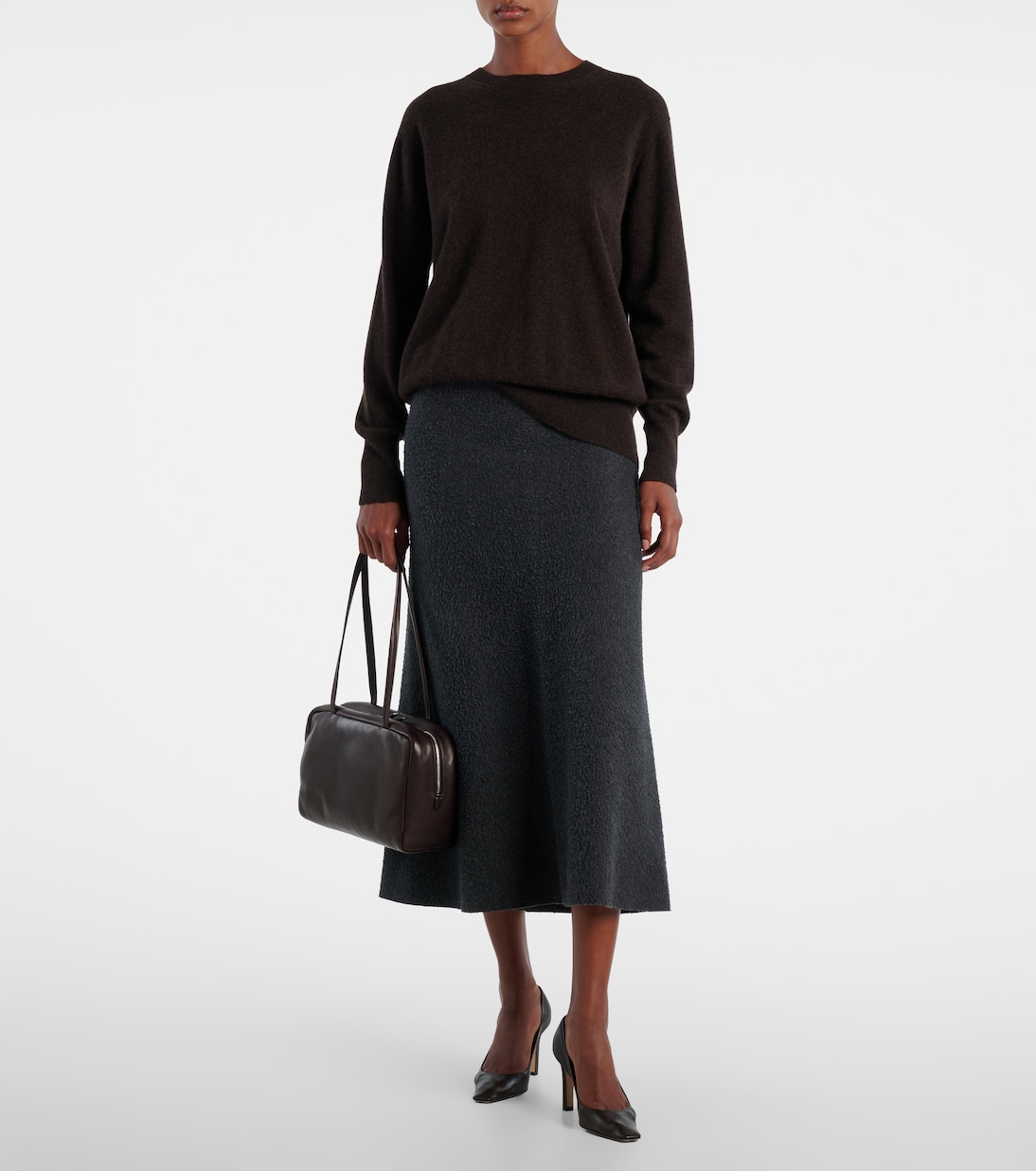 Carla 80 leather pumps | The Row