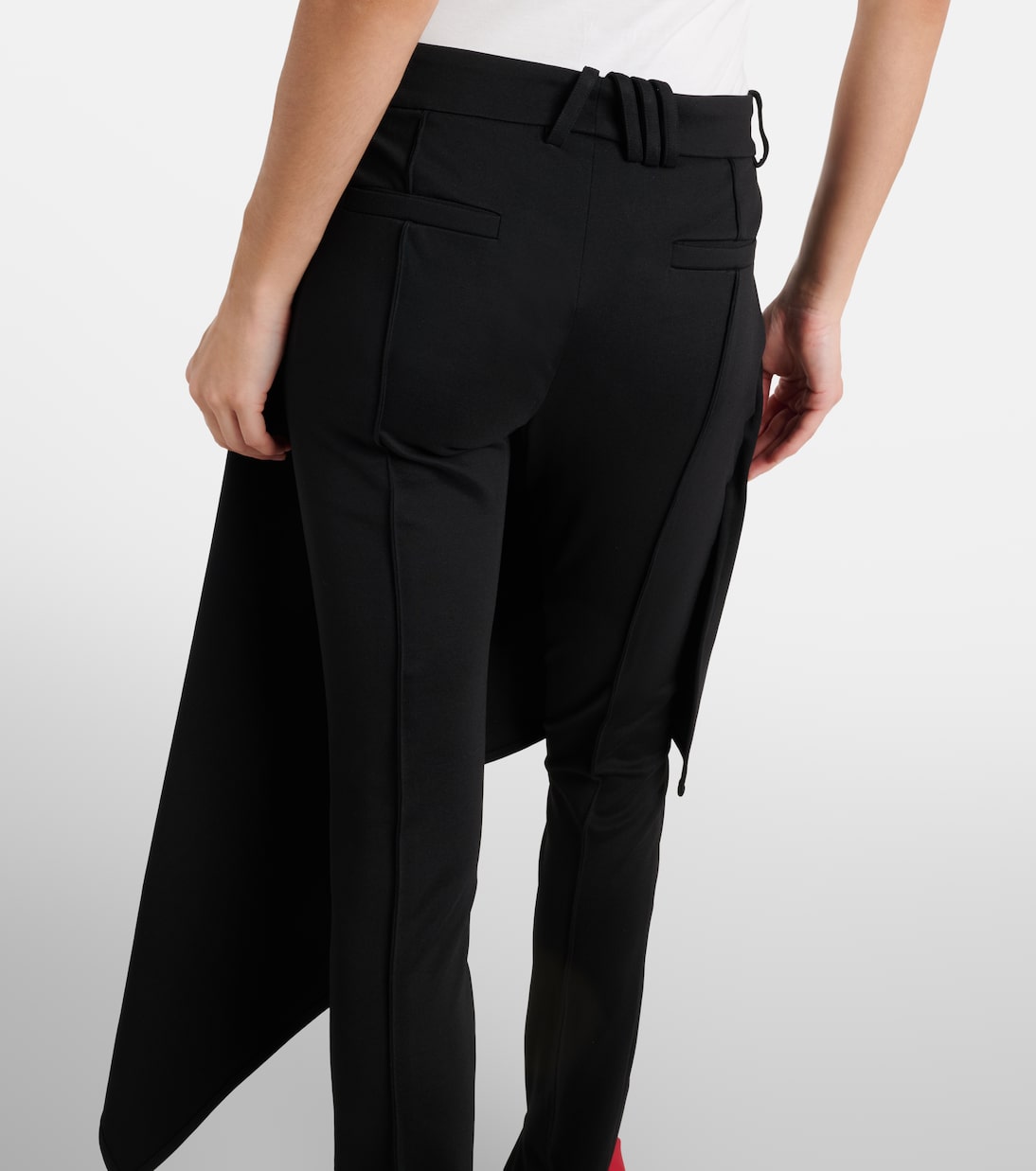 Draped slim pants | The Attico