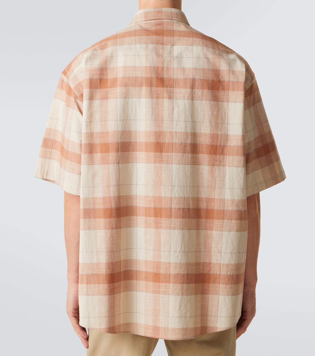 Chemise Tommy en coton à carreaux | Calvin Klein Collection