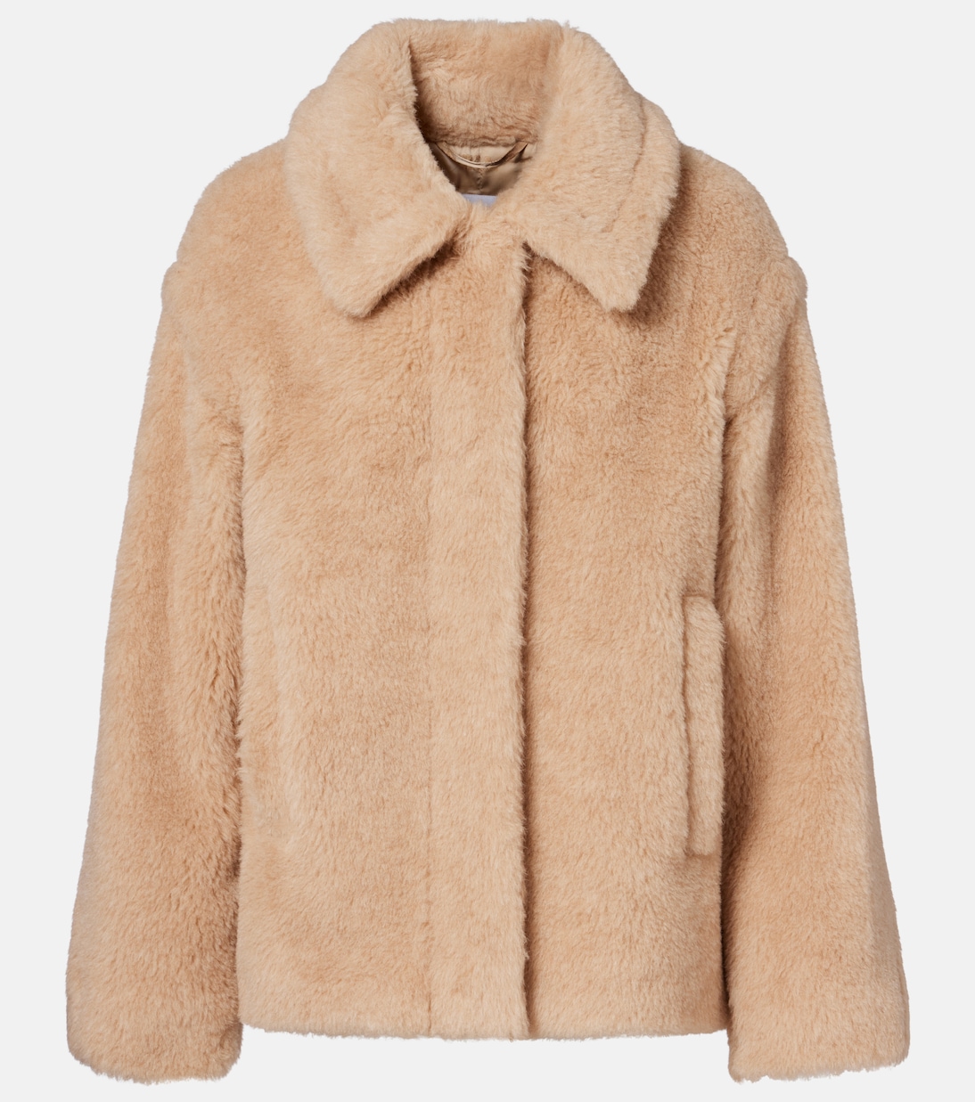 Tritone cropped teddy jacket | Max Mara