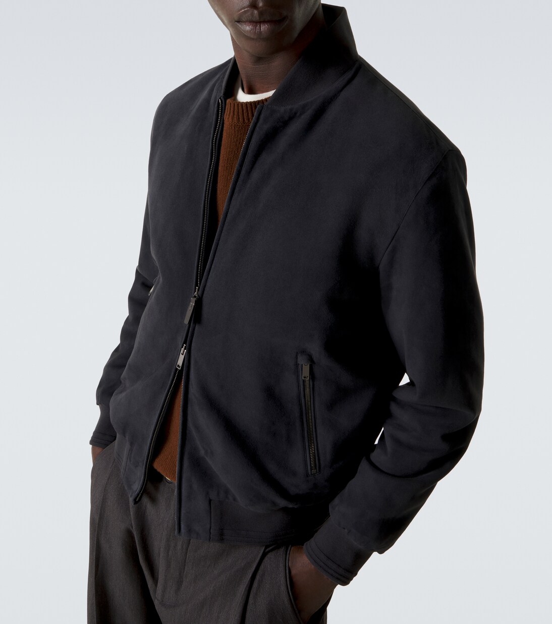 Bomberjacke aus Veloursleder | Tod's