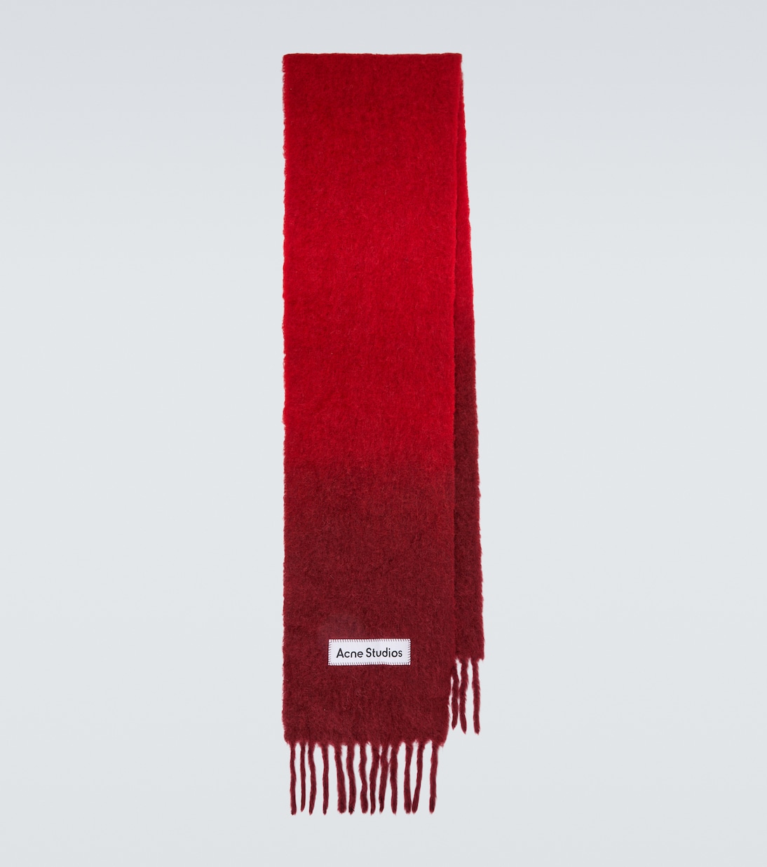 Logo fringed ombré scarf | Acne Studios