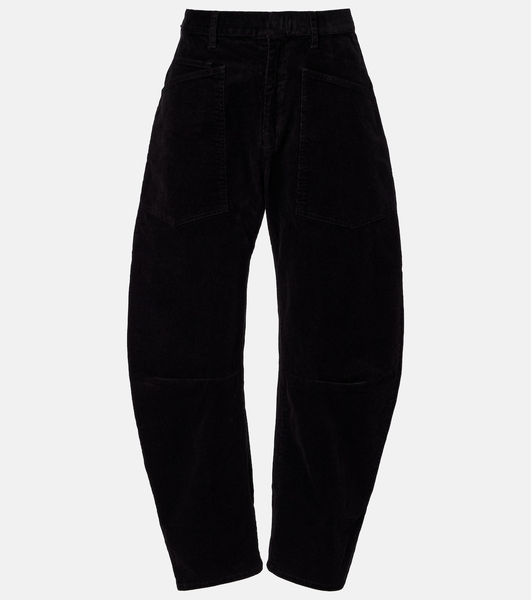 Shon cotton-blend barrel-leg pants | Nili Lotan