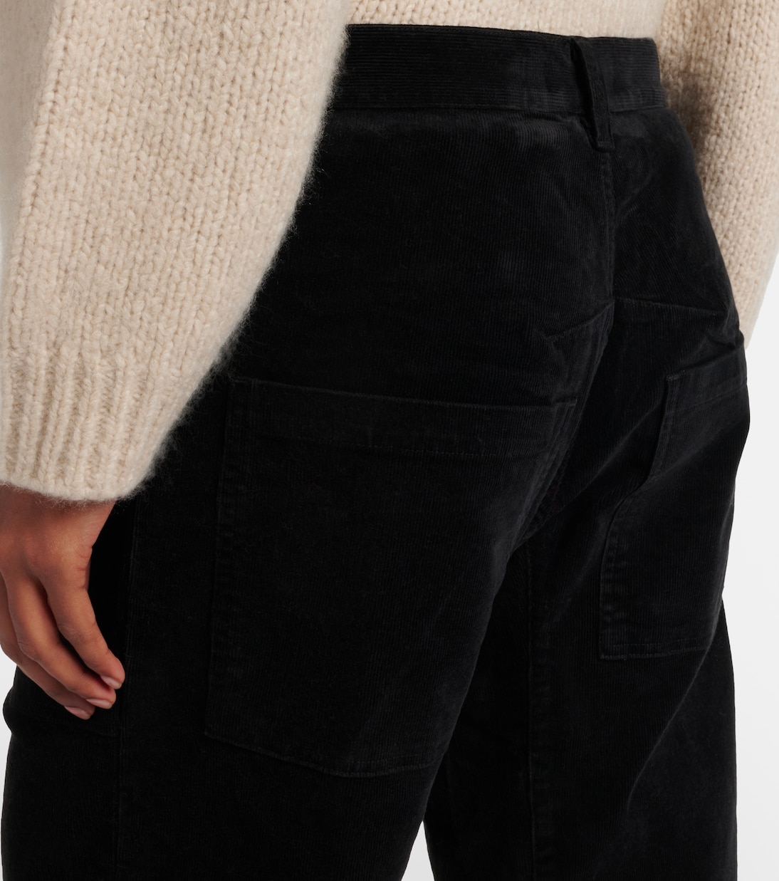 Shon cotton-blend barrel-leg pants | Nili Lotan