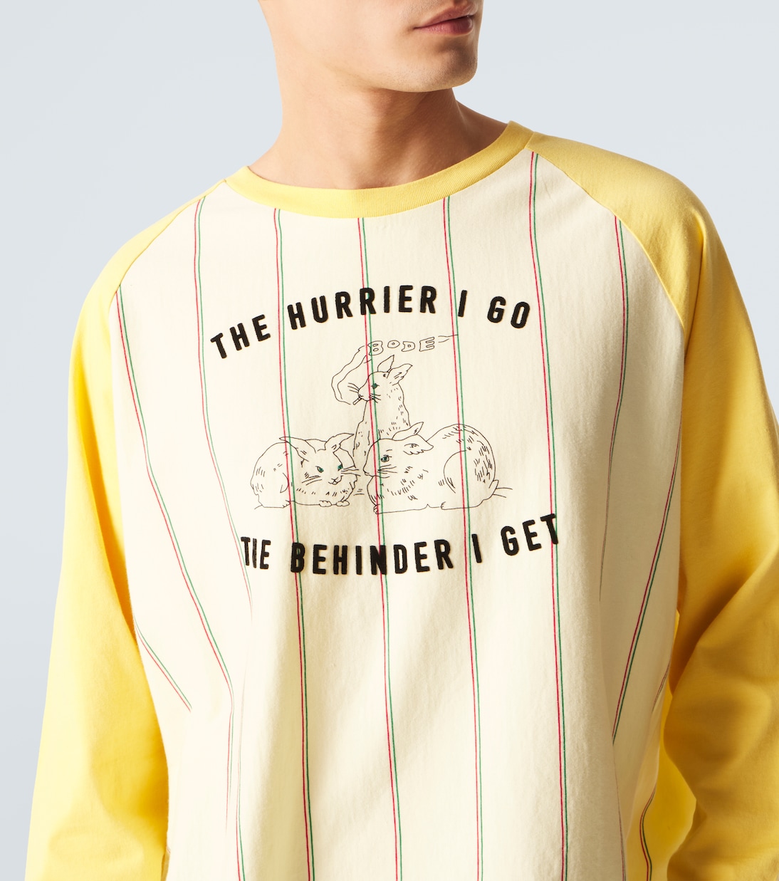 تي شيرت من القطن الجيرسيه Summertime | Bode