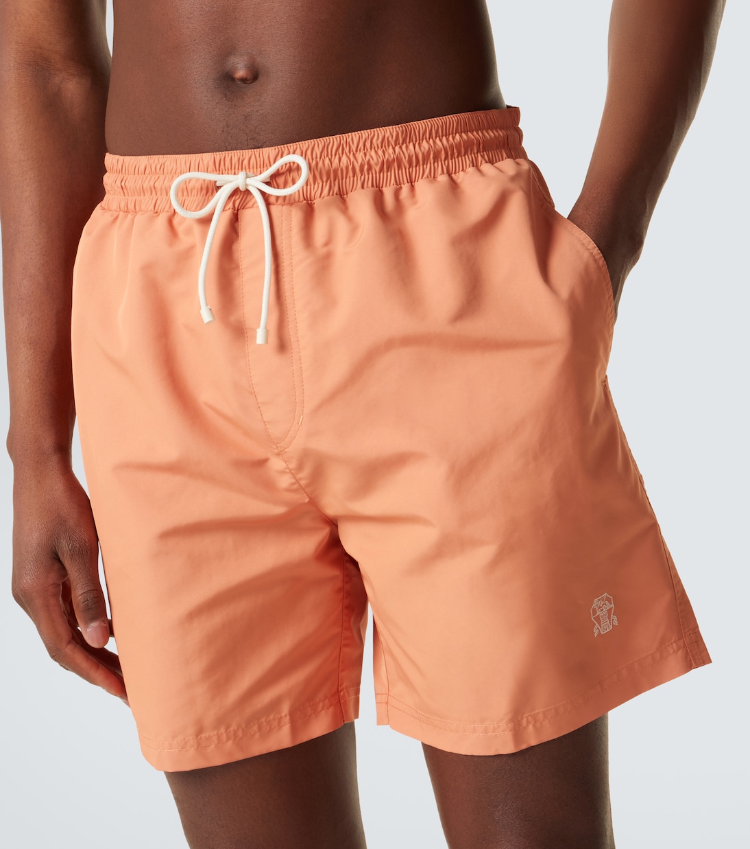 Logo swim trunks | Brunello Cucinelli