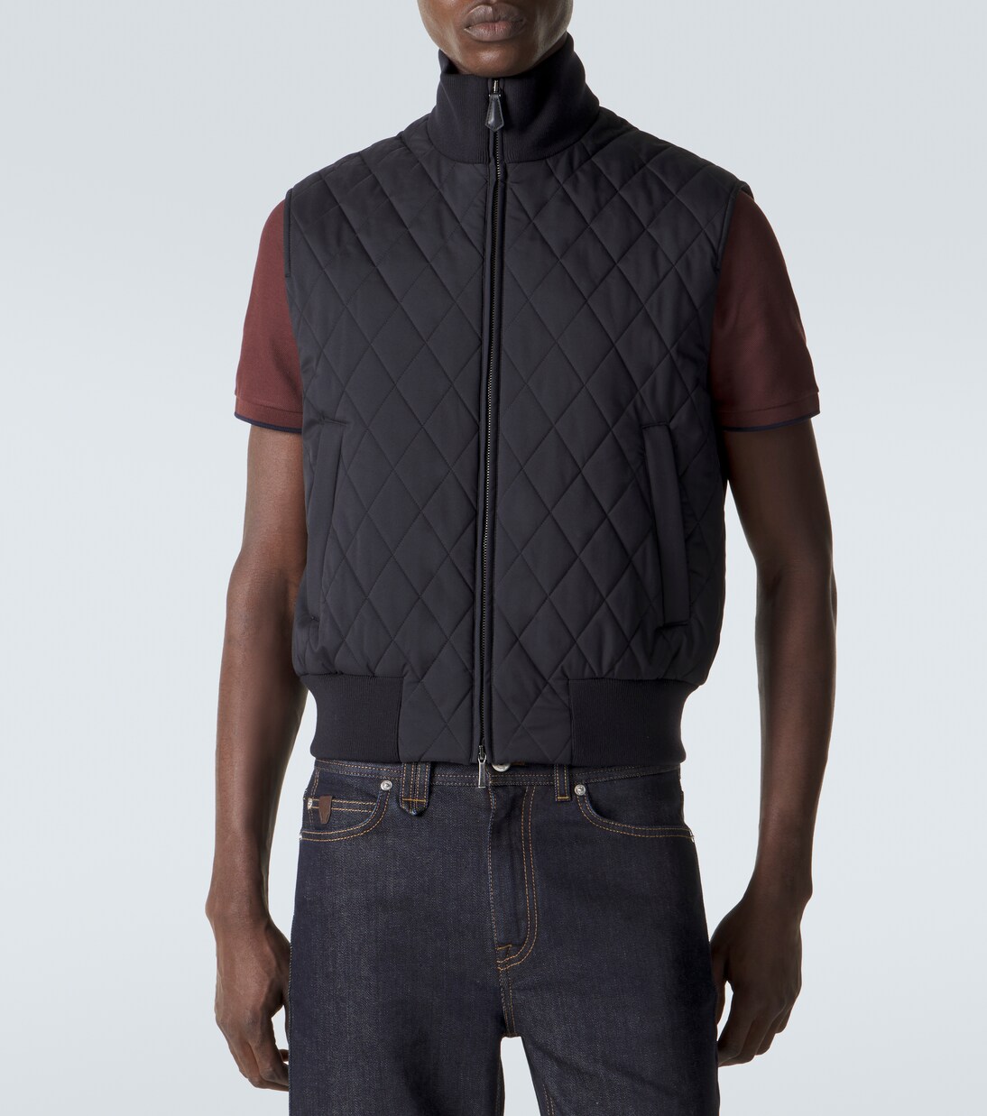Hopton quilted vest | Loro Piana