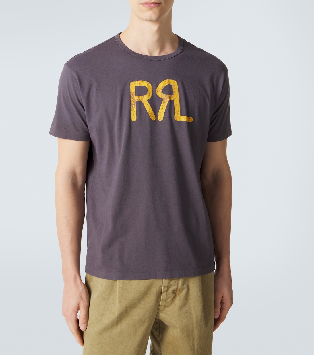 T-Shirt aus Baumwoll-Jersey | RRL