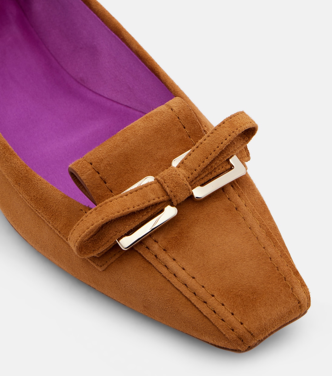 Ballerine Virgule in suede | Roger Vivier