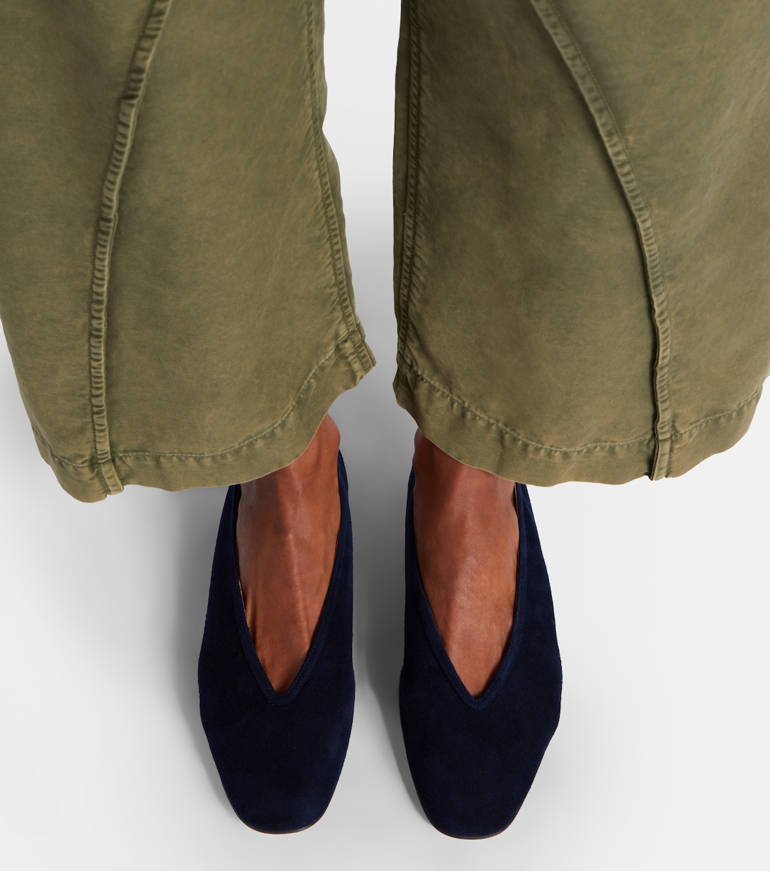 Luna suede ballet flats | Le Monde Béryl