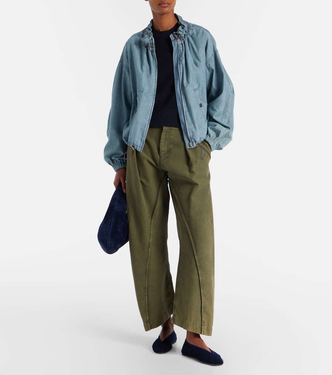 Luna suede ballet flats | Le Monde Béryl