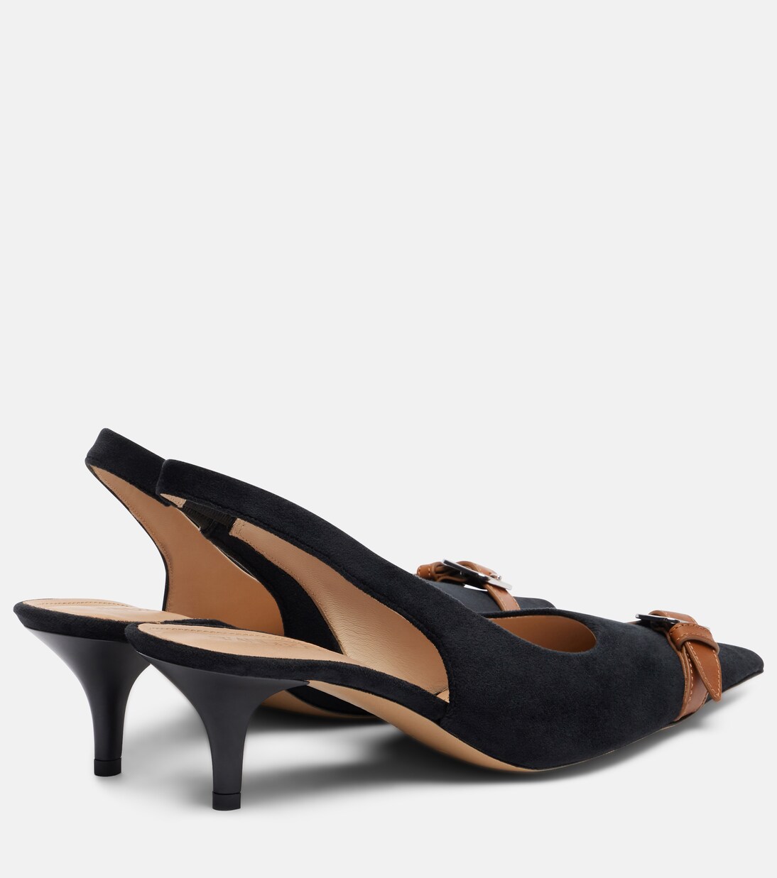 Escarpins slingbacks en velours | JW Anderson