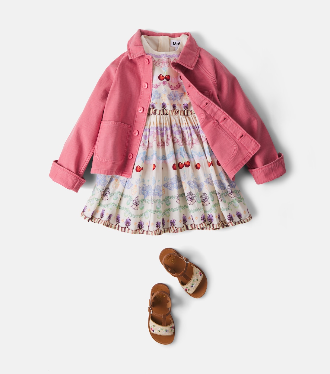 Robe Caisi imprimée en coton  | Molo