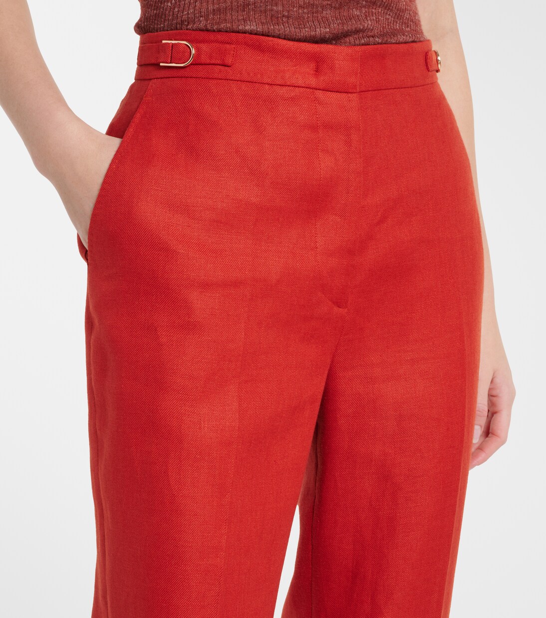 Vesta linen flared pants | Gabriela Hearst