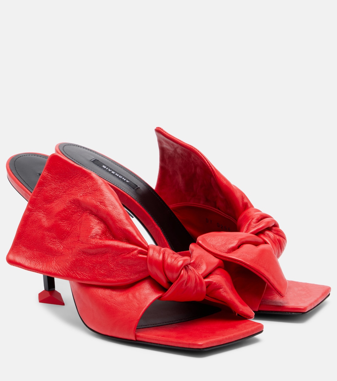 Mules Boudoir Bow en cuir | Givenchy