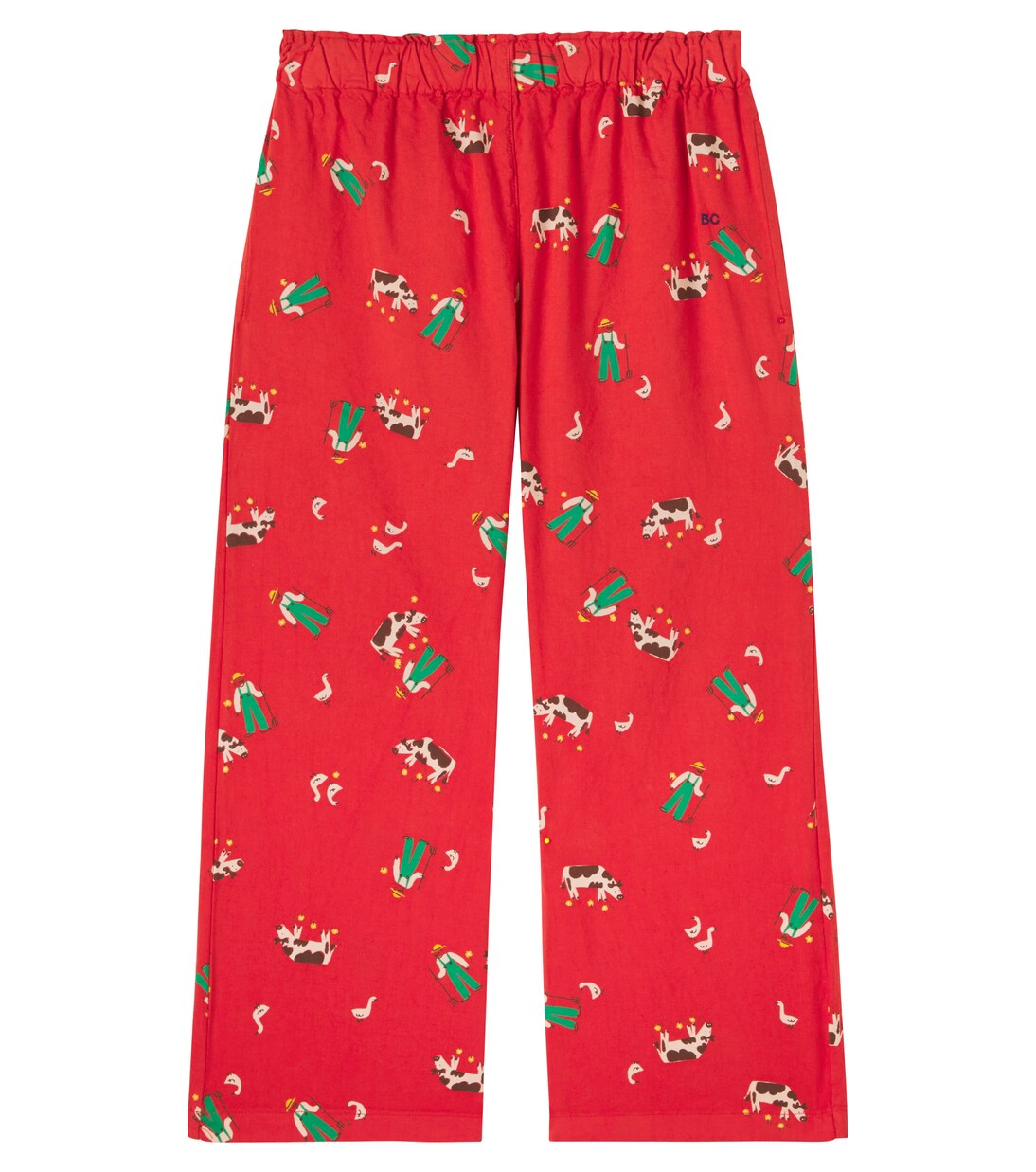 Farm Adventure printed cotton pants | Bobo Choses