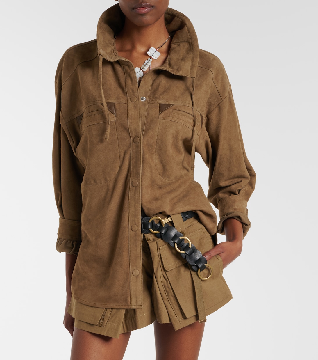 Surchemise Maldia en daim | Isabel Marant