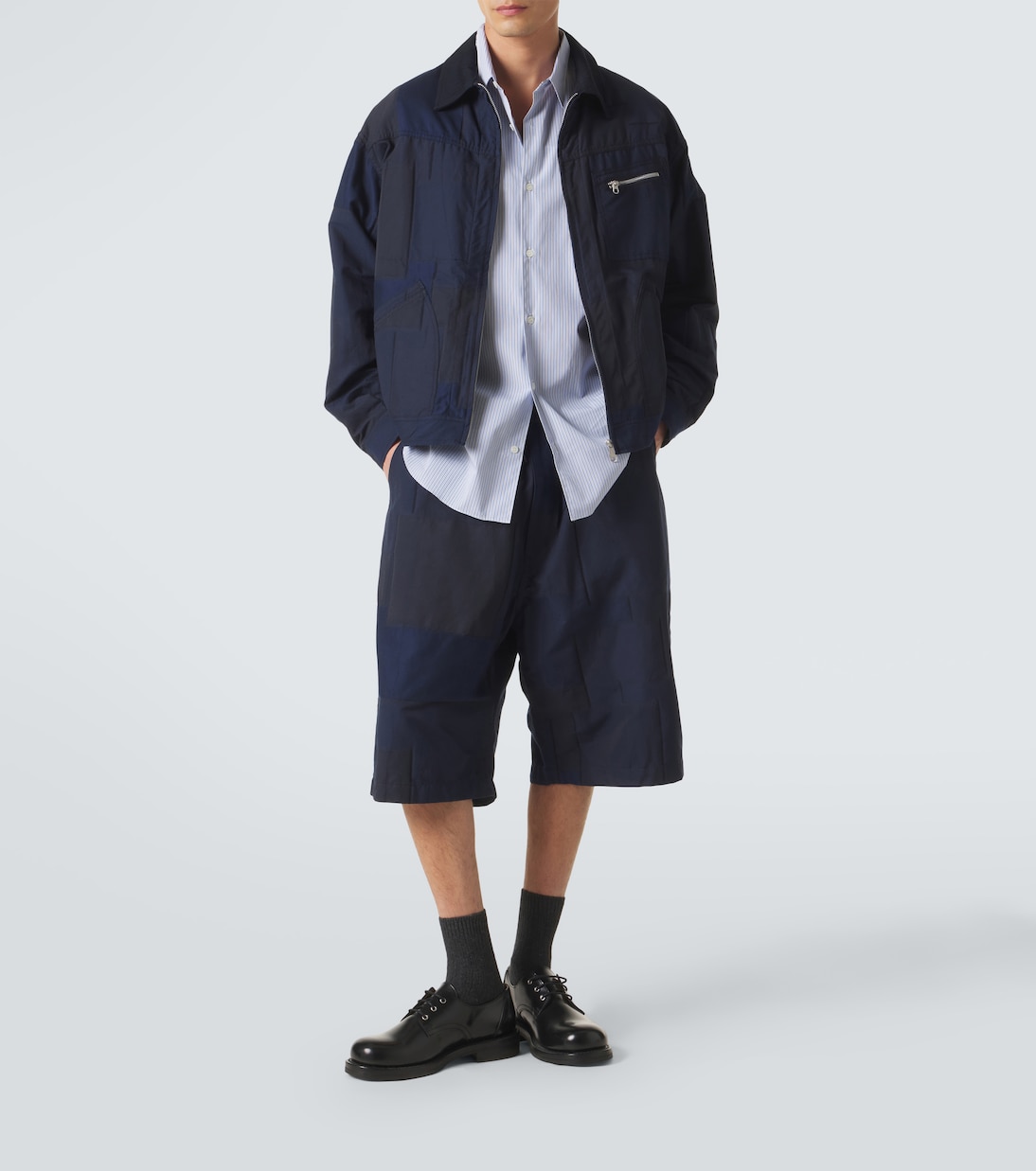 Cotton-blend Bermuda shorts | Comme des Garçons Homme