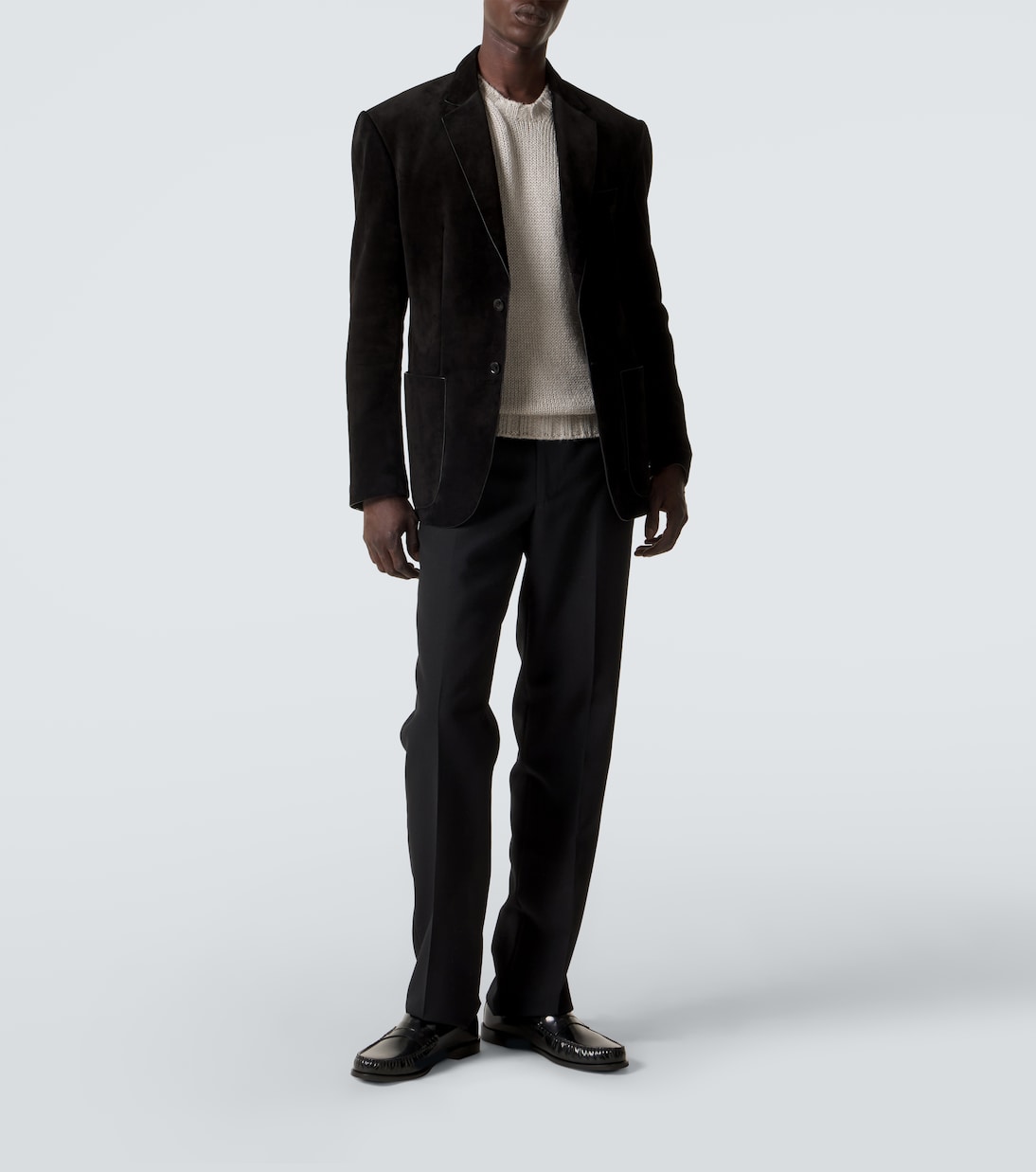 Gerade Hose aus Wolle | Thom Sweeney