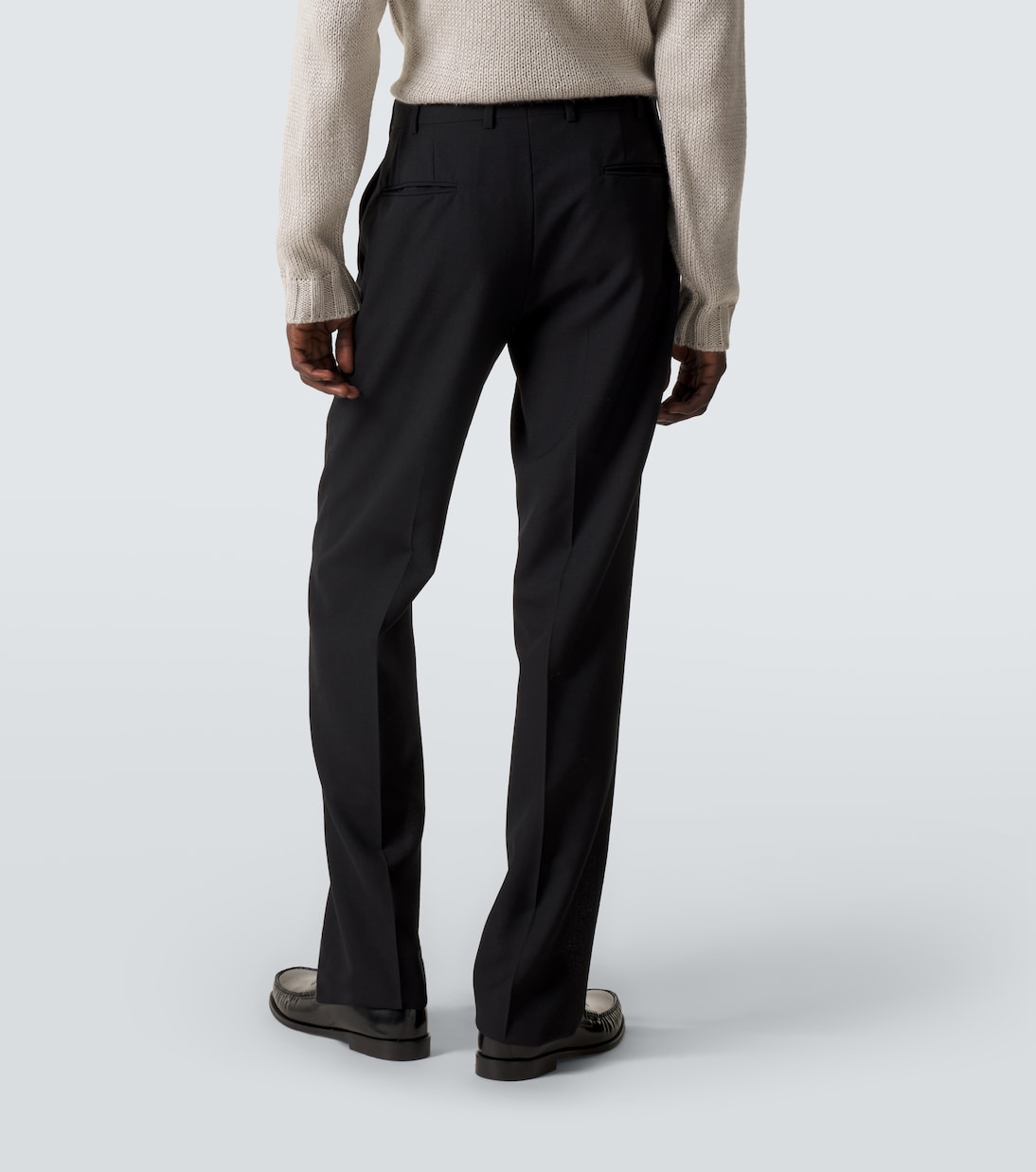 Gerade Hose aus Wolle | Thom Sweeney