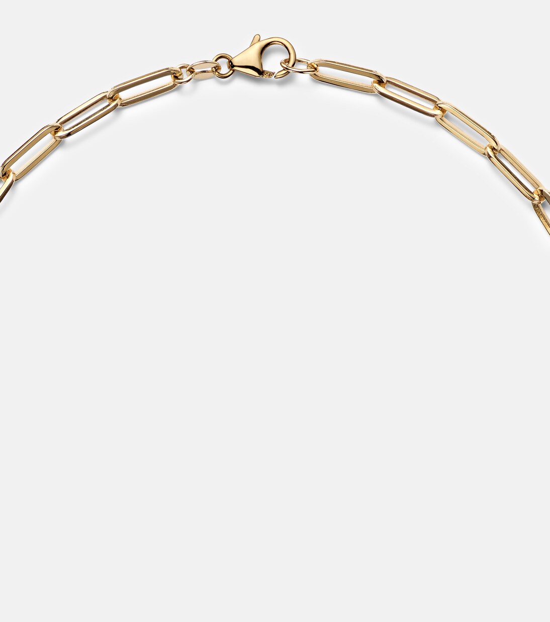 Halskette Infinite Gratitude & Crescent aus 18kt Gelbgold mit Diamanten | FoundRae