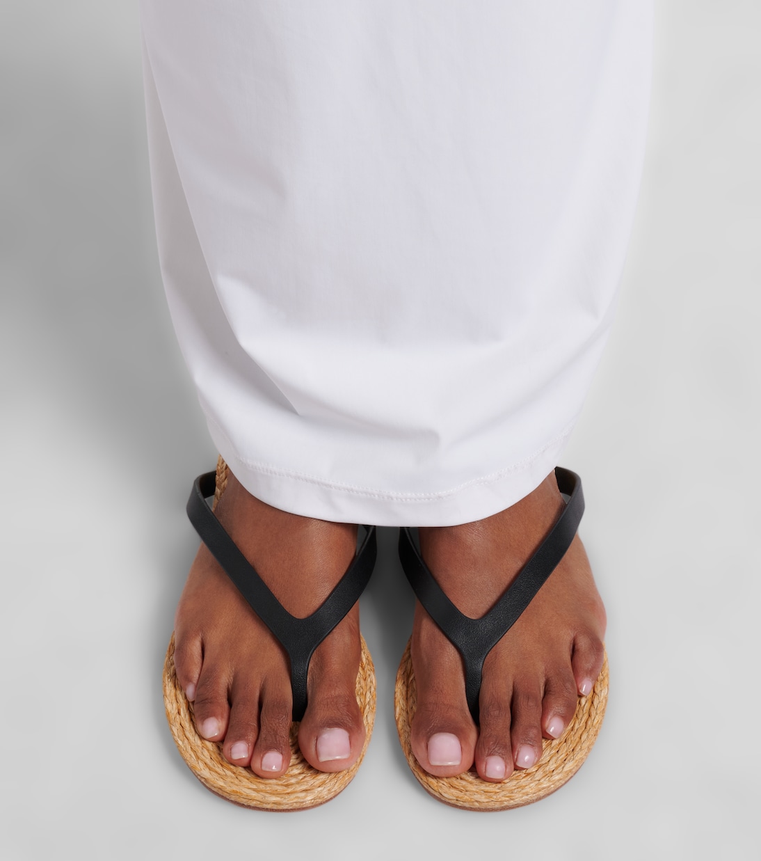 Palma leather thong sandals | Christopher Esber