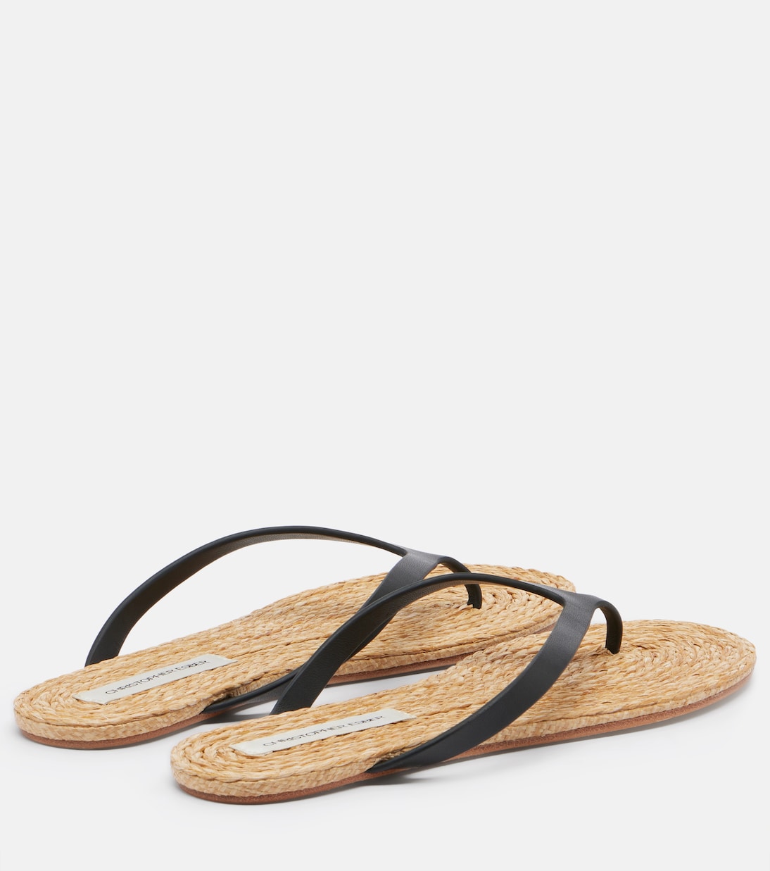 Palma leather thong sandals | Christopher Esber
