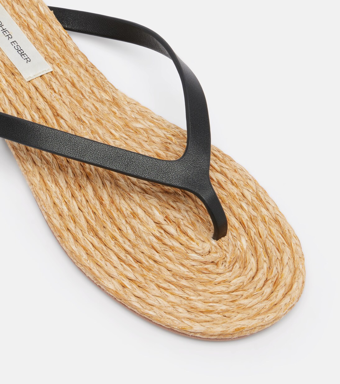 Palma leather thong sandals | Christopher Esber
