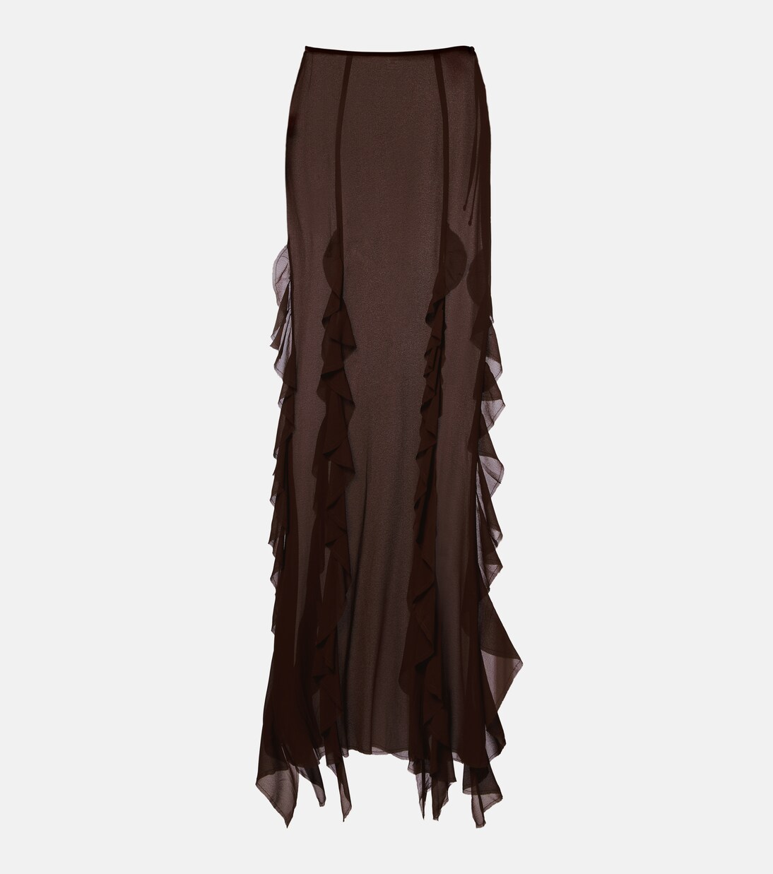 Ora ruffled maxi skirt | Bananhot