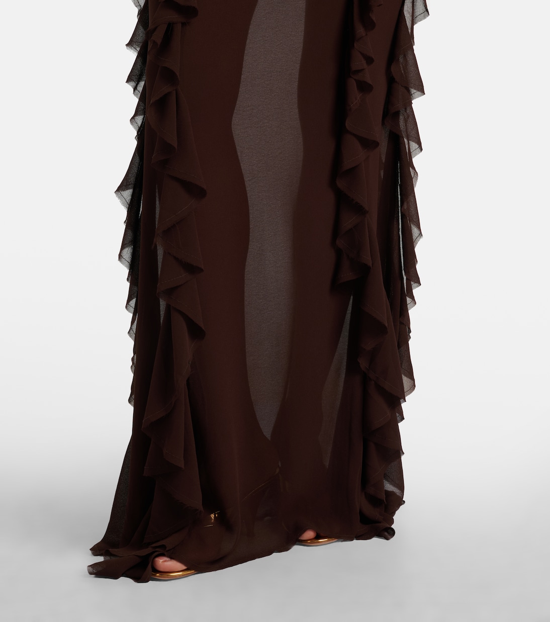 Ora ruffled maxi skirt | Bananhot