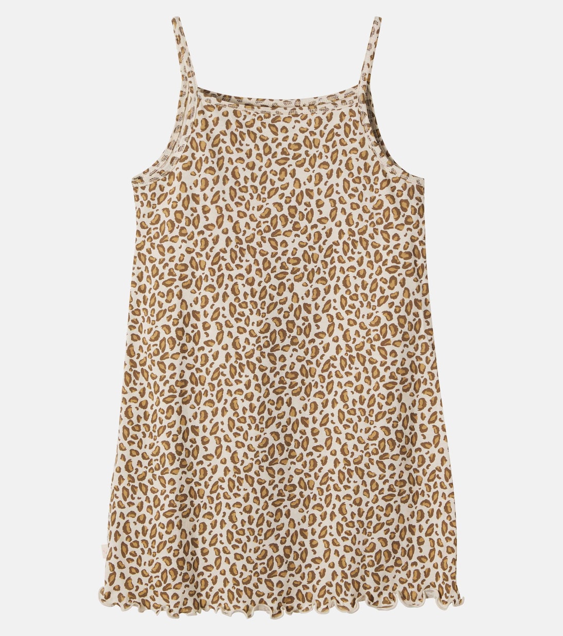 Famo leopard-print sequined cotton dress | Konges Sløjd