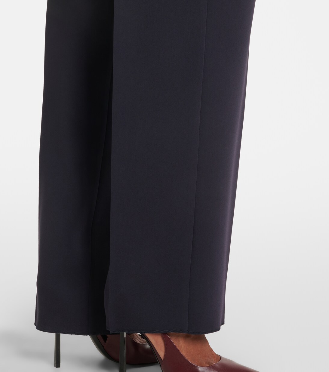 Pleated cady straight pants | Max Mara