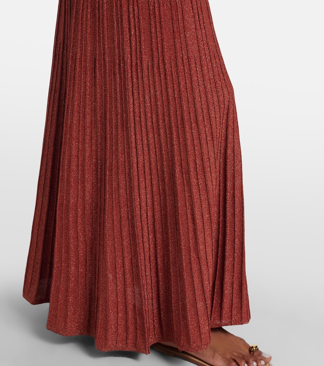 Plissé halterneck cotton-blend maxi dress | Faithfull