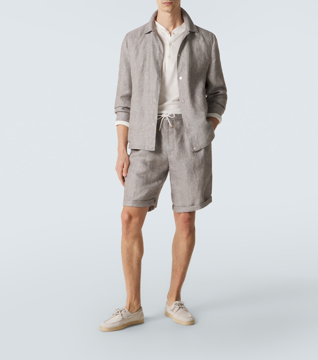 Shorts aus Leinen | Brunello Cucinelli
