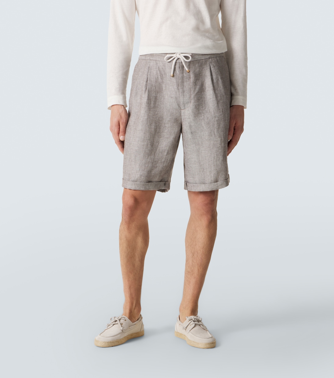 Shorts aus Leinen | Brunello Cucinelli
